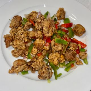 Costillas de cerdo a la sal y pimienta 