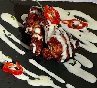 Alitas Acevichadas (6 Uds.)