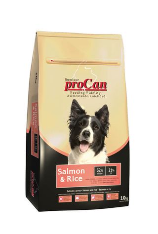 Hrana Uscata  Caini Procan cu Somon si Orez 10 kg