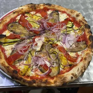 Pizza vegetariana