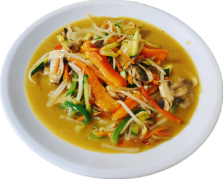 89-Verduras con salsa curry