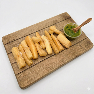 Yuca Frita Con Guasacaca