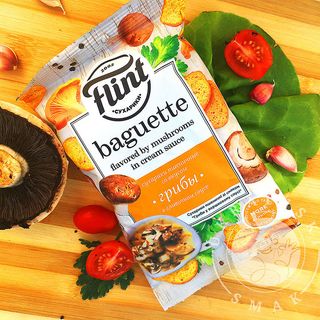 Sucharki “Flint Baguette” grzybowo-śmietankowe 60g