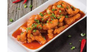 Судак в кисло-сладком соусе