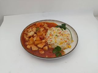 ⁵⁵ Frango c/Ananás
