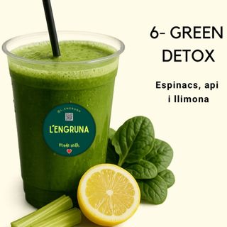 SMOOTHIE GREEN DETOX 440ml.