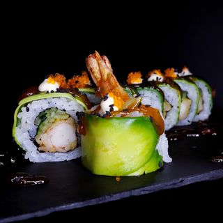 Green dragon roll