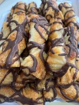 lazos de miel y chocolate 