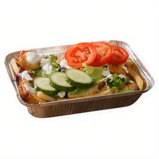 Kapsalon plato al horno