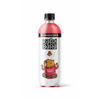 Лимонад Капибара Малиновая Вафля (0,45 л.)
