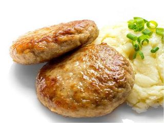 Котлеты домашние с картофельным пюре