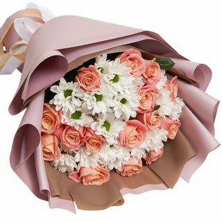 Букет"Рожевий світанок"