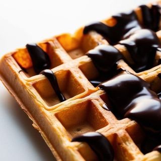 Waffle de Chocolate de Leite