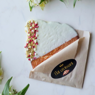 Флэт круассан малина фисташка