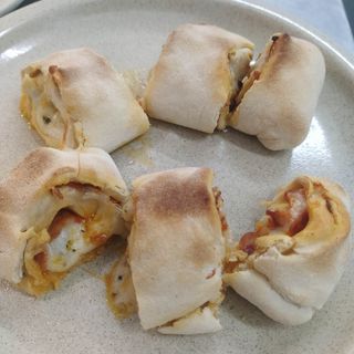 Pão Misto e Chouriço