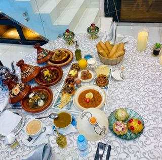 Iftar (plat pricipal Tajine Viande Hachée)