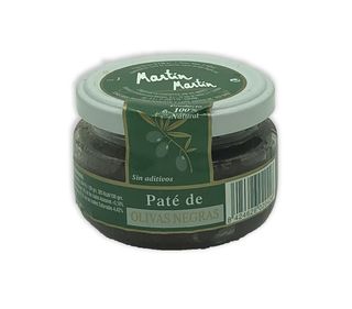 Paté Aceituna Negra Martin (Frasco 110Gr.)