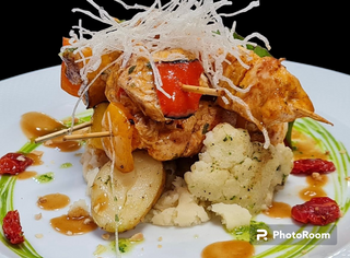 Plat Brochette De Poulet