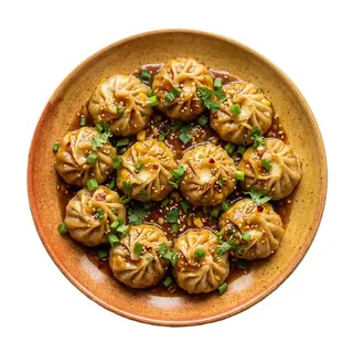 Chicken Momo Manchurian