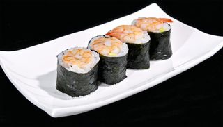 Hosomaki gambero in tempura