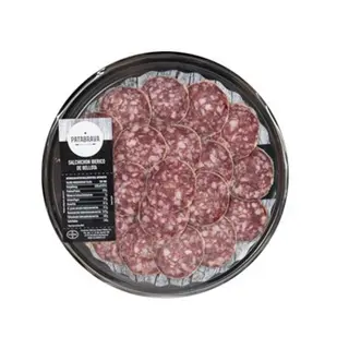 Sobre de Salchichón ibérico de bellota Patabrava de 100 gramos