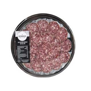 Sobre de Salchichón ibérico de bellota Patabrava de 100 gramos