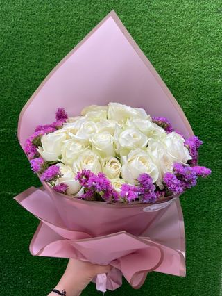 Grand bouquet statice 