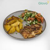 Пилешко филе с гарнитура по избор