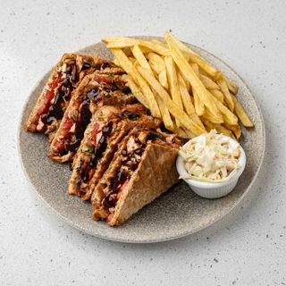 BBQ chicken sandwich