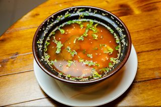 Мисо с морепродуктами