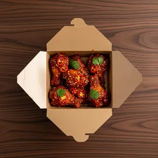 Spicy Chicken Wings Box (6 Pcs)