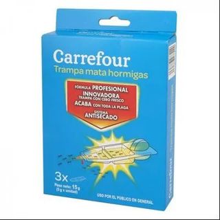 Trampa Mata Hormigas Carrefour Pack De 3 Unidades De 5 Gr.