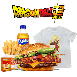 Menu Steakhouse Super Saiyan Grande Com T-Shirt