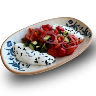 Салат овочевий з мусом фета