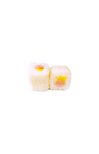 Flocon con jamón York y rábano japonés (6 uds.)