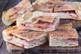 Ripiena cotto e mozzarella