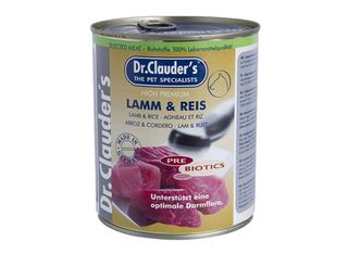Dr.Clauder’s Selected Meat Lamm Reis агнешко и ориз Pre Biotics (400г)