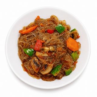 Рисова лапша з овочами