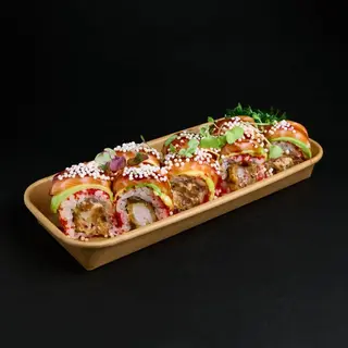 Soft Chell Crab Roll ( 4 piezas)