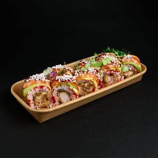 Soft Chell Crab Roll ( 4 piezas)