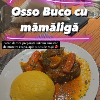 Osso bucco cu mamaliga