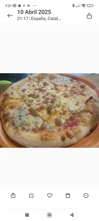 Pizza de 5 formaggi