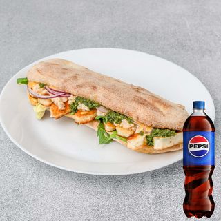 Kanapka Halloumi + Pepsi 0,5l