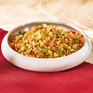 Тяхан с курицей