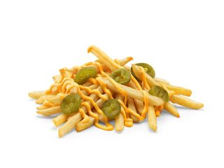 Cheesy фри с халапеньо