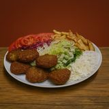 Falafel la farfurie