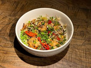 Скляна локшина з креветками (300g)