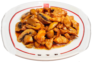 Pollo con Champiñón