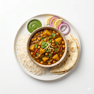 Aloo Chana Balti
