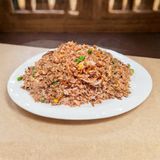 51. Ориз с ароматни гъби, пилешко и соев сос (900г)